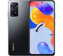 Xiaomi Redmi Note 11 Pro 5G viedtālrunis 6,67 collu FHD+ AMOLED DotDisplay, 120 Hz FHD+ AMOLED DotDisplay, 67 W Turbo uzlāde 6G + 64 GB Graphite Grey [globālā versija]