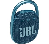 JBL Clip 4 - pārnēsājams mini Bluetooth skaļrunis ar lielu skaņu un jaudīgiem basiem, IP67 ūdensizturīgs un putekļu izturīgs, 10 stundu atskaņošanas laiks mājās, ārā un ceļojumā - zils