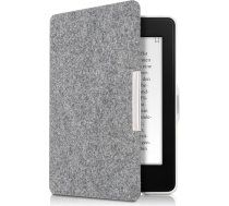 kwmobile Spilvens, kas saderīgs ar Amazon Kindle Paperwhite - Filz Stoff eReader Schutzhülle Cover Case (für Modelle bis 2017) - Hellgrau