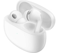 Xiaomi Buds 3T Pro DE Bluetooth In-Ear austiņas (aktīva trokšņu slāpēšana automašīnā, caurspīdīguma režīms, augstākās kvalitātes apkārtējā skaņa, līdz 24 stundu akumulatora darbības laiks ar bezvadu lādēšanas ietvaru, IP55), balt