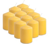 MGE Scented Candle Aromaterapijas svece - 12 x aromātiskās sveces - 12 aromātisko sveču komplekts - 12 dāvanu komplekts - Citrusaugļi