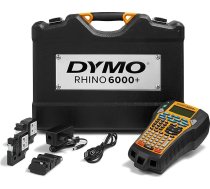 DYMO Rhino 6000+ Industrielles Etikettiergerät im stabilen Hartschalenkoffer | Tragbares Beschriftungsgerät für Industrie und Handwerk mit PC-Anbindung