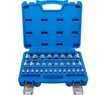 BGS 74258 | Bitu ieliktņu komplekts | Iekšējā kvadrātveida piedziņa 6,3 mm (1/4 collas) / 10 mm (3/8 collas) / 12,5 mm (1/2 collas) | Sešstūra ligzda 2-19 mm / 1/4 - 9/16 collas | Metriskie un collu izmēri | 32 gab.