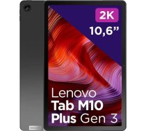 Lenovo Tab M10 Plus (3. paaudzes) planšetdators | 10,6 collu 2K skārienjūtīgais displejs | Qualcomm Snapdragon SDM680 | 4 GB RAM | 64 GB atmiņas | Android 13 | Pelēks