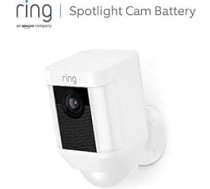 Ring Spotlight Cam akumulators, sertificēts un atjaunots | Balts