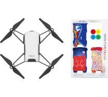 DJI Tello (Bishop) Kvadrokopters drons ar HD kameru un VR, atbalsta tehnoloģija un Intel procesors, kodēšanas izglītība, DIY piederumi, met un lido (bez kontroliera)