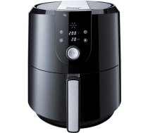 Steba Heißluft-Fritteuse mit 5,2 litre Volumen, antihaftbeschichteter Frittierkorb, Warmhaltefunktion, 7 Automatikprogramme, 1800 Watt, Schwarz, HF 5000 XL