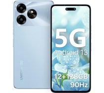 UMIDIGI G6 5G mobilais tālrunis bez līguma 2024, 6GB + 128GB/TF 1TB, Android 13 viedtālrunis bez līguma, 6,57 collu 90Hz HD+, 50MP kamera 5000mAh, Dimensity 6100+ 5G Simlock-free Mobilie telefoni,