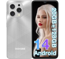 DOOGEE N55 Plus Android 14 Mobilais tālrunis bez līguma, 20 GB + 128 GB, 6,56 collu HD+ IPS Octa Core viedtālrunis bez līguma, 5150 mAh, 13 MP + 8 MP, Dual SIM 4G mobilais tālrunis, lēts 5G WiFi