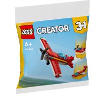 creator bricks 30669 ikoniskā sarkanā lidmašīna