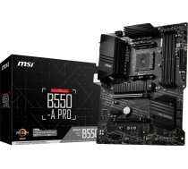 Mātesplate b550 a-pro am4 4ddr4 hdmi/dp m.2 atx B550-A PRO