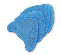 4er-Pack Mikrofaser-Reinigungspads ar Klettverschluss, für Vax S85-CM, S7, S86-SF-CC, S86-SF-C Dampfreiniger, vergleichbar ar 1-1-131448-00
