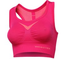 Sporta termo krūšturis-tops Webster crop top rozā XL