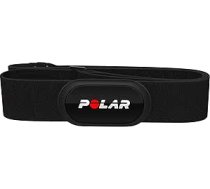 Polar H10 sirdsdarbības sensors Unisex ANT+ Bluetooth EKG ūdensizturīgs sirdsdarbības sensors ar krūšu siksnu, melns, M-XXL
