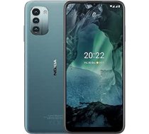 Nokia G11 viedtālrunis, 6,5 collu HD+, 90 Hz kadru nomaiņas ātrums, Android 11, Google asistents, 3 GB RAM/32 GB ROM, uSD Atbalsta līdz 512 GB, 5050 mAh, 13 MP, 2 MP makro, 18 W saderīgs ar ātro uzlādi, ledus