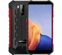 Ulefone Armor X9 Android 11 4G āra mobilais tālrunis bez līguma, astoņkodolu 3GB + 32GB, 5,5 collu IP68 robusts viedtālrunis, divas SIM kartes, 13MP zemūdens trīskāršā kamera, 5000 mAh, sejas atbloķēšana, NFC sarkans