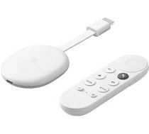 Chromecast ar Google TV (HD) Snow — straumējiet izklaidi savā televizorā ar balss tālvadības pulti — skatieties filmas un TV pārraides HD kvalitātē