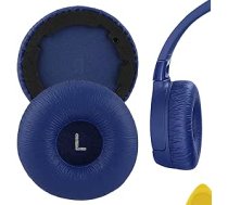 Geekria QuickFit mākslīgās ādas rezerves ausu spilventiņi priekš JBL T600BTNC, Tune 600BTNC austiņas, ausu spilventiņi, ausu uzgaļi, remonta daļas (zilas) ANEB09Q4LKJXGT
