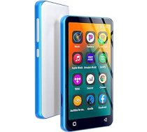 MP3 atskaņotājs ar Bluetooth un WiFi, 4 collu pilna skārienekrāna MP4 MP3 atskaņotājs ar Spotify, Android straumēšanas mūzikas atskaņotājs ar Pandora, pārnēsājams HiFi Sound Walkman digitālais audio atskaņotājs ar skaļruni,
