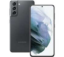 Samsung Galaxy S21 5G viedtālrunis 128 GB, 8 GB RAM, divas SIM kartes, pelēks ANEB08R93X867T