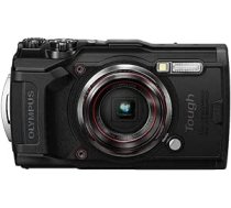 Olympus Tough TG-6 digitālā kamera 12 MP, 25-100 mm, 1: 2.0 objektīvs, GPS, manometrs, temperatūras sensors, kompass