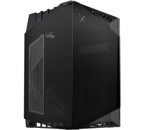 Silverstone SST-LD03B-AF Lucid Mini Tower Mini-ITX datora korpuss, zems trokšņa līmenis pie lielas gaisa plūsmas, 3X tonēts rūdīts stikls ar ventilācijas atverēm labākai dzesēšanai