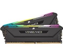 Corsair Vengeance RGB PRO SL 16GB (2x8GB) DDR4 3600 (PC4-28800) C16 galddatora atmiņa — melna, CMH16GX4M2Z3600C16, melna, 16 Go (2 x 8Go)