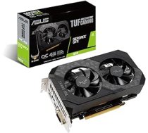 ASUS TUF Nvidia GeForce GTX 1650 4GB OC Edition spēļu grafikas karte (GDDR6 atmiņa, PCIe 3.0, 1x HDMI 2.0b, 1x DVI, 1x DisplayPort 1.4, TUF-GTX1650-O4GD6-GAMING) ANEB087XP6FSGT