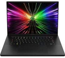 Razer Blade 16–16 collu spēļu klēpjdators (NVIDIA Geforce RTX 4080, Intel i9-14900HX, QHD OLED 240 Hz displejs, 32 GB DDR5 RAM, 1 TB SSD, alumīnija korpuss) QWERTZ vācu izkārtojums, melns