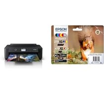 Epson Expression Photo HD XP-15000 DIN A3 tintes printeris (tikai drukāšanai, WiFi, Ethernet, dupleksais, 2,4 collu displejs, vienas kasetnes, 6 krāsas, līdz DIN A3+, iespēja papildināt Amazon Dash) Melns