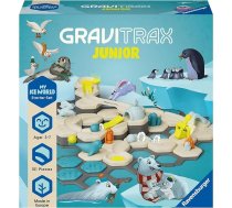 Ravensburger GraviTrax Junior Starter Set L Ice - izvelkamais marmora skrejceļš bērniem, videi draudzīgu materiālu marmora skrejceļš ar tematiskām pasaulēm, izglītojoša rotaļlieta un konstruktors no