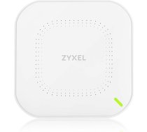 Zyxel Cloud WiFi6 AX1800 bezvadu piekļuves punkts (802.11ax Dual Band), 1,77 Gbps, pārvaldāms ar Nebula lietotnes palīdzību vai atsevišķi, līdz 4 atsevišķiem Wi-Fi tīkliem, PoE, iekļauts barošanas avots [NWA50AX]