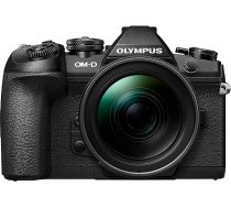 Olympus OM-D E-M1 Mark II sistēmas kamera, līdz 60 kadriem sekundē, 121 AF punkts, 20 megapikseļi, 7,6 cm/3 collas, TFT LCD displejs, 4K video, HDR, 5 asu attēla stabilizators, melna