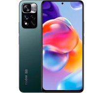 Redmi Note 11 Pro + 5G viedtālrunis, 120 W, uzlāde: 100 MP, izmērs: 920, Gaming Core, Xiaomi Redmi Mist Forest, 8 GB + 128 GB (globālā versija)