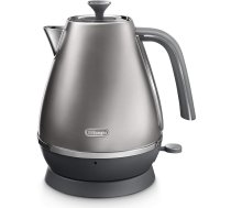 De'Longhi Distinta Flair KBI2001.S tējkanna | 1,7 L | Noņemams kaļķakmens filtrs | Finesse Silver