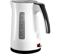 Wasserkocher - MELITTA - Enjoy Aqua, 1,7 L, 2400 W, weiß/schwarz, entnehmbarer Kalkfilter, 1003-01 wh/bk