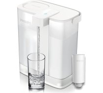 Philips tūlītējais ūdens filtrs - 3 l ietilpība, 1 l/min ātra plūsma, USB-C uzlādējams