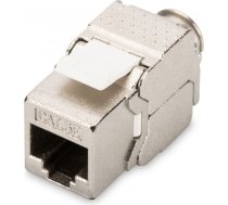 Keystone modulis cat. 5e, rj45 (8p8c), stp, ekranēts, bez instrumentiem, tērauda, d klase