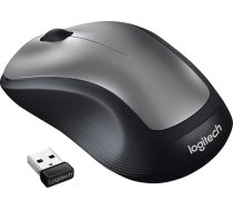 Logitech M310 bezvadu pele, 2,4 GHz savienojums, izmantojot USB nano-uztvērēju, 18 mēnešu akumulatora darbības laiks, 3 pogas, PC / Mac - sudraba krāsā