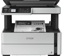 Epson EcoTank ET-M2170 atkārtoti uzpildāms 3-in-1 melnbalts printeris (skeneris, kopētājs, A4, abpusējs, USB 2.0, Wi-Fi, Ethernet) - liela tintes tvertne - liels ražīgums, zemas lappušu izmaksas