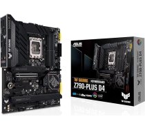 ASUS TUF TUF Gaming Z790-Plus D4 pamatplate Socket Intel LGA1700 (ATX, PCIe 5.0, DDR4 atmiņa, 4x M.2, HDMI, DisplayPort, WiFi 6, Aura Sync)