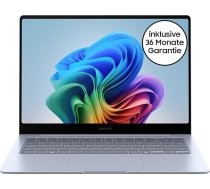 Samsung Galaxy Book4 Edge Galaxy AI klēpjdators, 14 collu displejs, 16 GB RAM, Snapdragon X Elite procesors, 512 GB atmiņa, kopilots, safīra zils