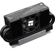 Thermalright HR10 2280 PRO Black SSD dzesētājs, divpusējs radiators, ar 4 x 5 mm silumcaurules AGHP tehnoloģiju, ar termisko silikona spilventiņu M.2 2280 SSD dzesēšanai, augstas veiktspējas datoru 2280 SSD