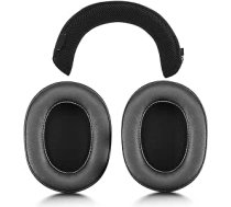 XBERSTAR WH-1000XM5 ausu spilventiņi, ausu spilventiņi, spilvendrāna, galvas stīpa, ausu spilventiņu nomaiņa, saderīgi ar Sony WH-1000XM5 galvas stīpu (ausu spilventiņš + melna galvas saite) ANEB0BN1PHBH2T
