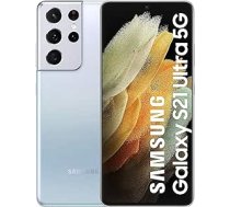 Samsung Galaxy S21 Ultra 5G viedtālrunis 128GB Phantom Silver Android 11.0 G998B ANEB08QY2KTMCT