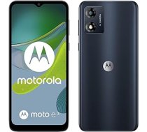 Motorolo moto (e13, 6,5 collu HD+ displejs, AI darbināma kameru sistēma, Dolby Atmos, 5000 mAh akumulators, 2/64 GB, divas SIM kartes) Cosmic Black (atjaunots)