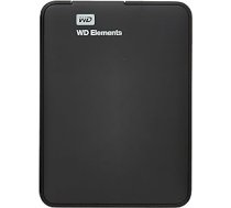 Western Digital Elements portatīvais 1TB melns USB 3.0 ANEB008GS8LT0T