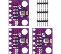 Barometriskais sensors GY-BME280 RUIZHI Pack of 3 GY-BME280 3,3V barometriskais sensors gaisa spiediena mērīšanai GY-BME280 augstas precizitātes atmosfēras spiediena sensora modulis saderīgs ar Arduino