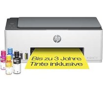 HP Smart Tank 5105 daudzfunkcionāls printeris, krāsains, mājas un mājas birojam, kopēšana, bezvadu, liela apjoma printera tvertne, drukāšana no viedtālruņa vai planšetdatora, skenēšana PDF formātā