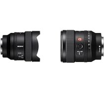 Sony SEL14F18GM | Pilna formāta FE 14 mm F1.8 GM - Premium G Master sērijas objektīvs ar fiksētu fokusa attālumu un FE 24 mm f/1.4 GM | Pilns formāts, platleņķis, augstākās klases (SEL24F14GM)